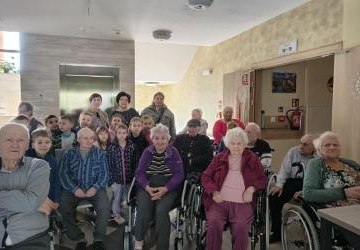 Odwiedziny pensjonariuszy Domu Wypoczynkowego MARIA w Wapiennym