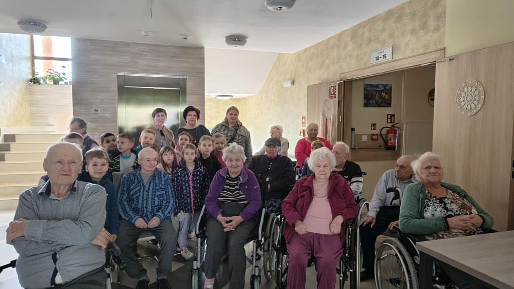 Odwiedziny pensjonariuszy Domu Wypoczynkowego MARIA w Wapiennym