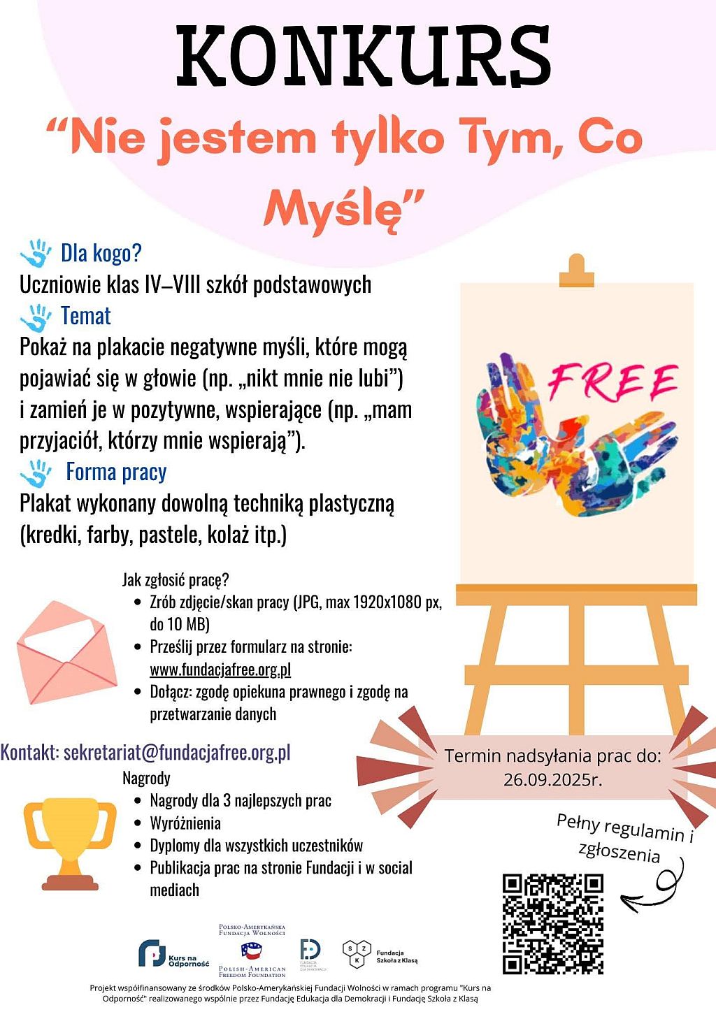 Konkurs „Nie jestem tylko Tym, co Myślę”