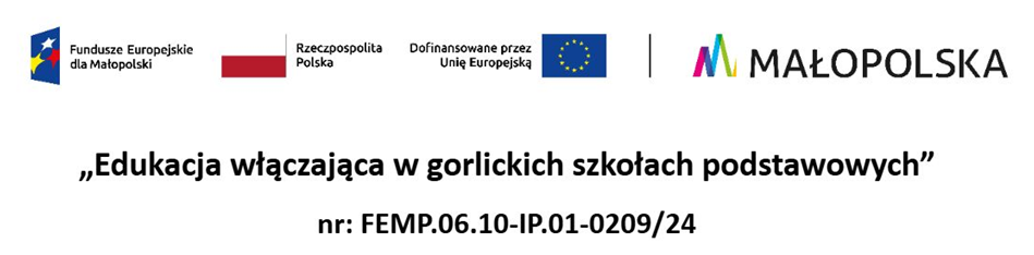 „Edukacja włączająca w gorlickich szkołach podstawowych”