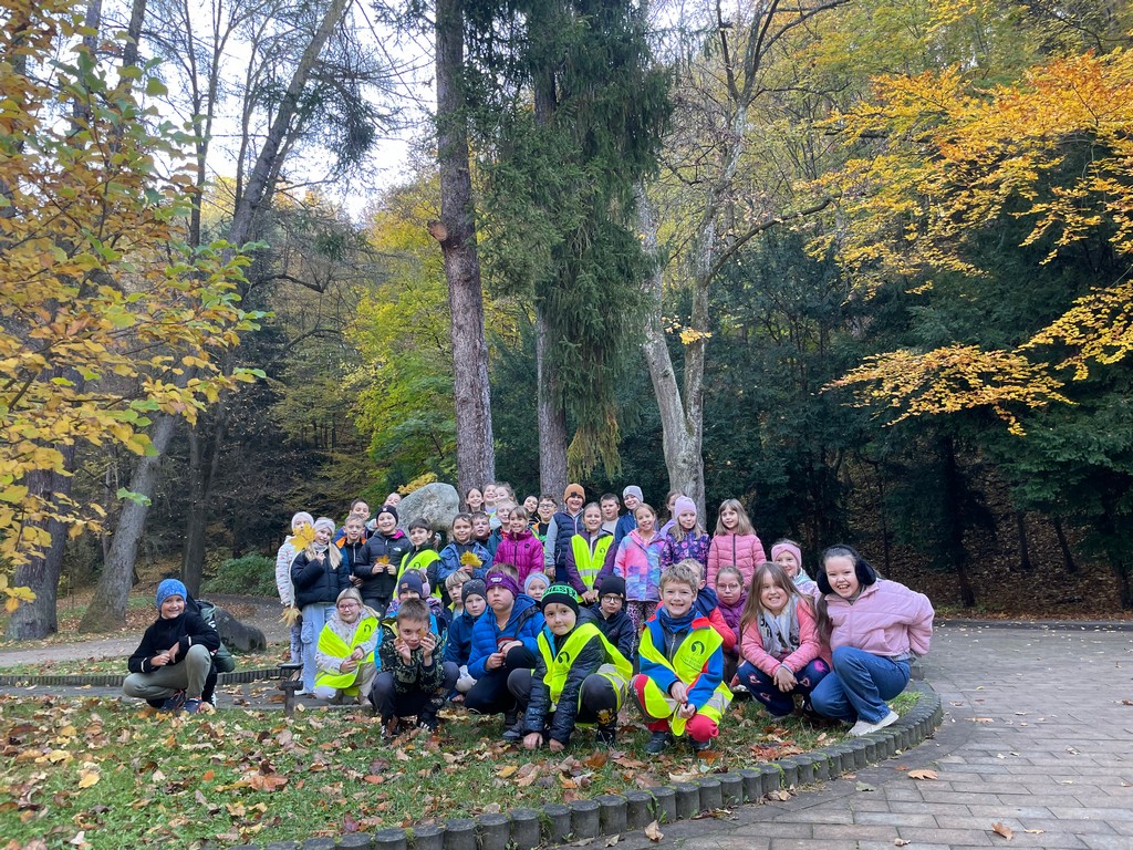 Jesienny spacer do Miejskiego Parku w Gorlicach