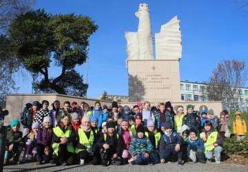 Rajd na Górę Cmentarną - w hołdzie poległym bohaterom